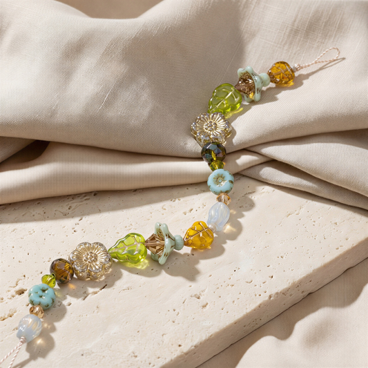 Luxe Garden European Glass & Crystal Mix - 24 pcs. (KT303) – AI Studio Image (Transformed)