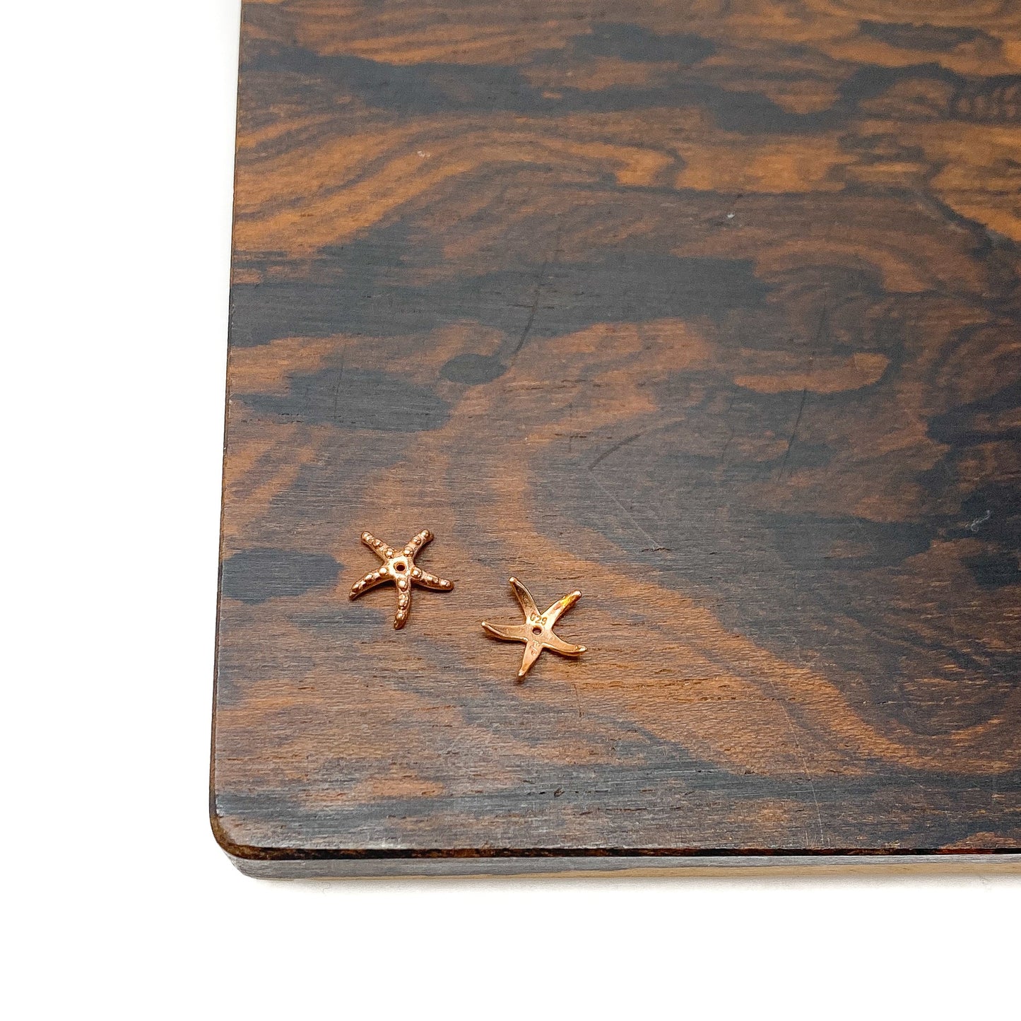 Starfish Bead Cap (3 Metal Options Available) - 1 pc.