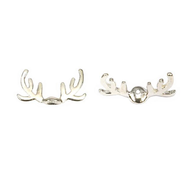 Antler Cap (2 Metal Options Available) - 2 pcs.