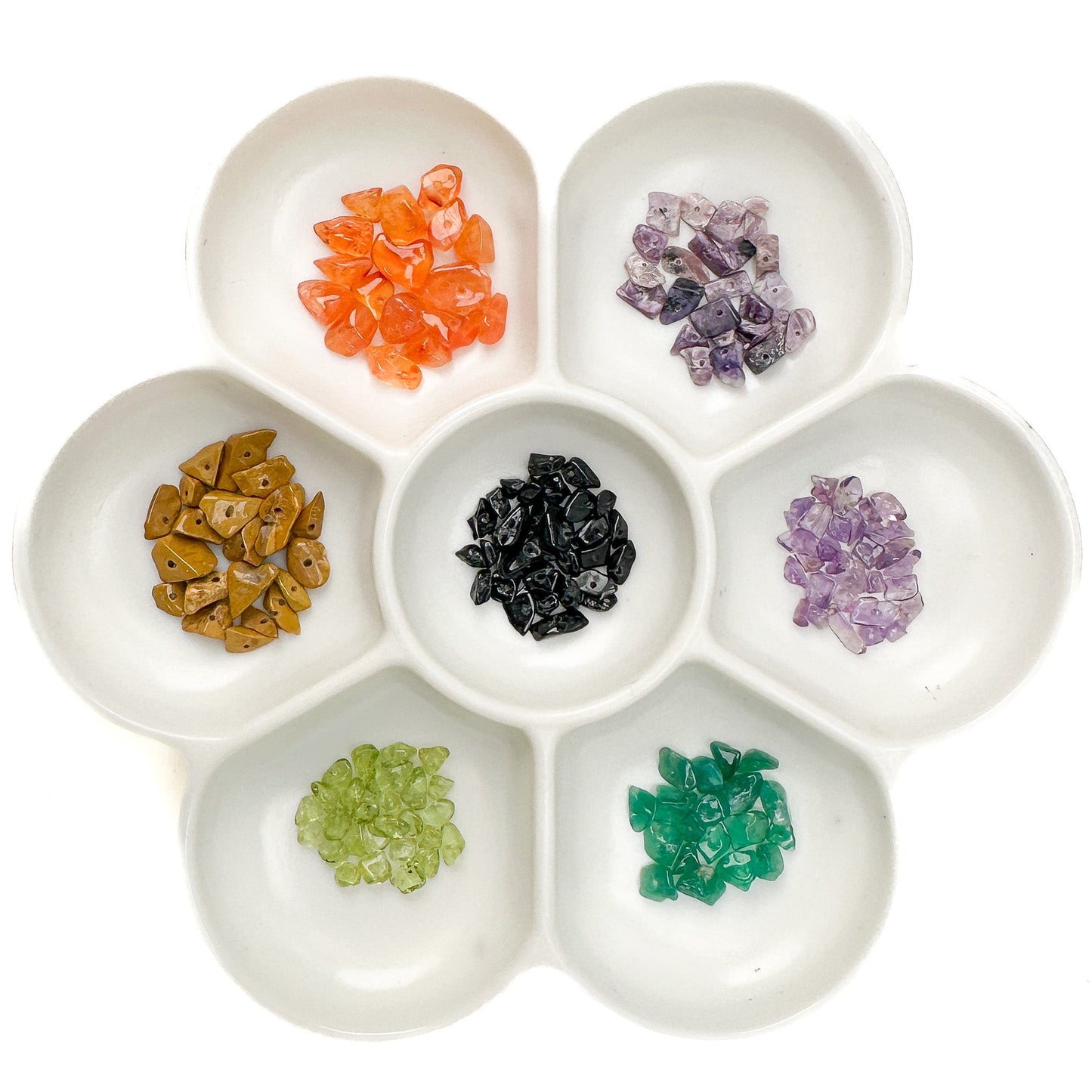 Bewitched Halloween Gemstone Chips Mix-The Bead Gallery Honolulu