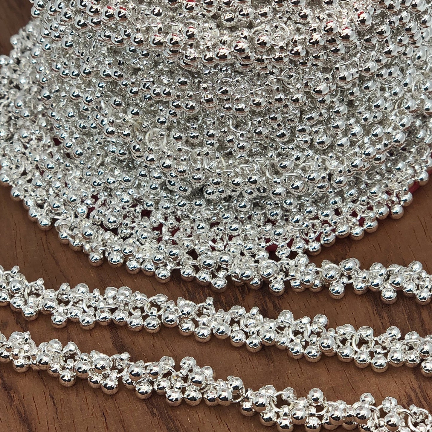 Bubble Bauble Chain (2 Colors Available) - by the INCH