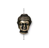 Buddha (Large Hole) Head Bead (4 Colors Available) - 1 pc.