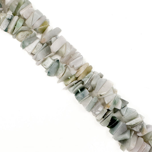 Burma Jade Chips Bead - 8" Strand-The Bead Gallery Honolulu