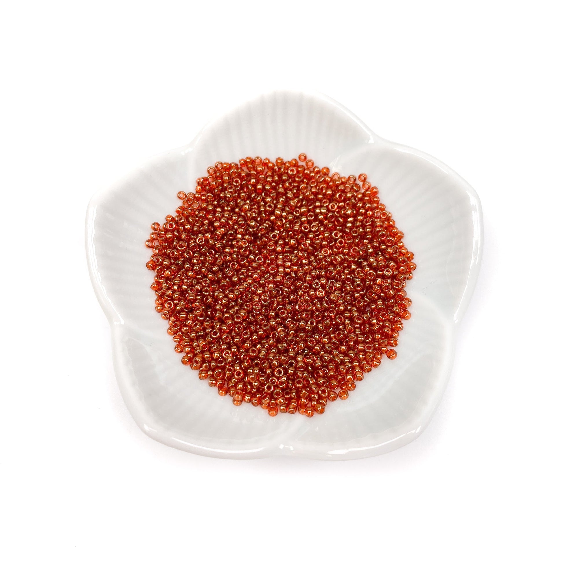 Cherry Gold Luster Seed Bead - Toho 15/0 Round