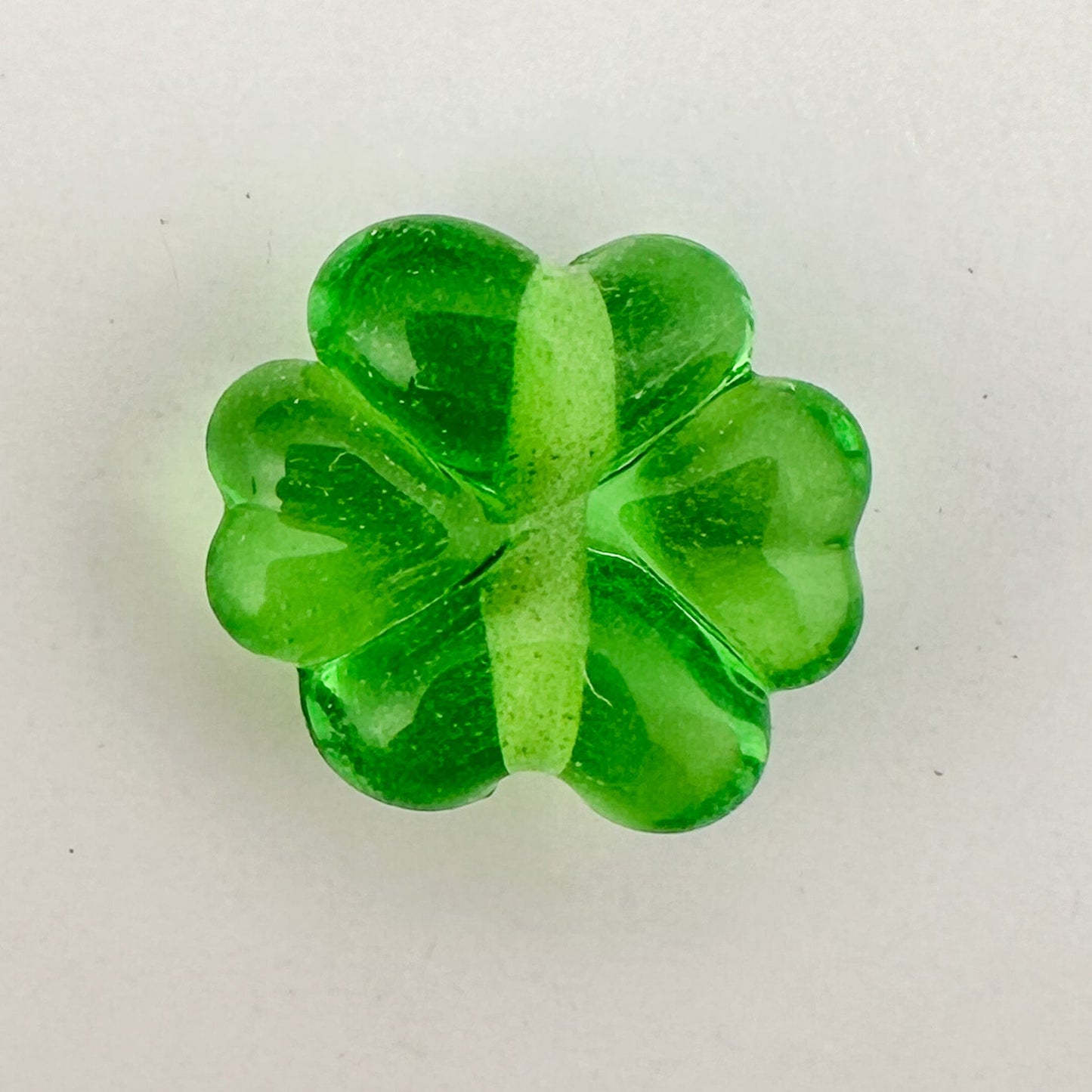 Chibi Handmade Glass Beads - 4 Leaf Clover (LB205)