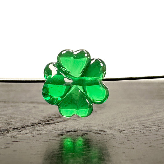 Chibi Handmade Glass Beads - Clover-The Bead Gallery Honolulu