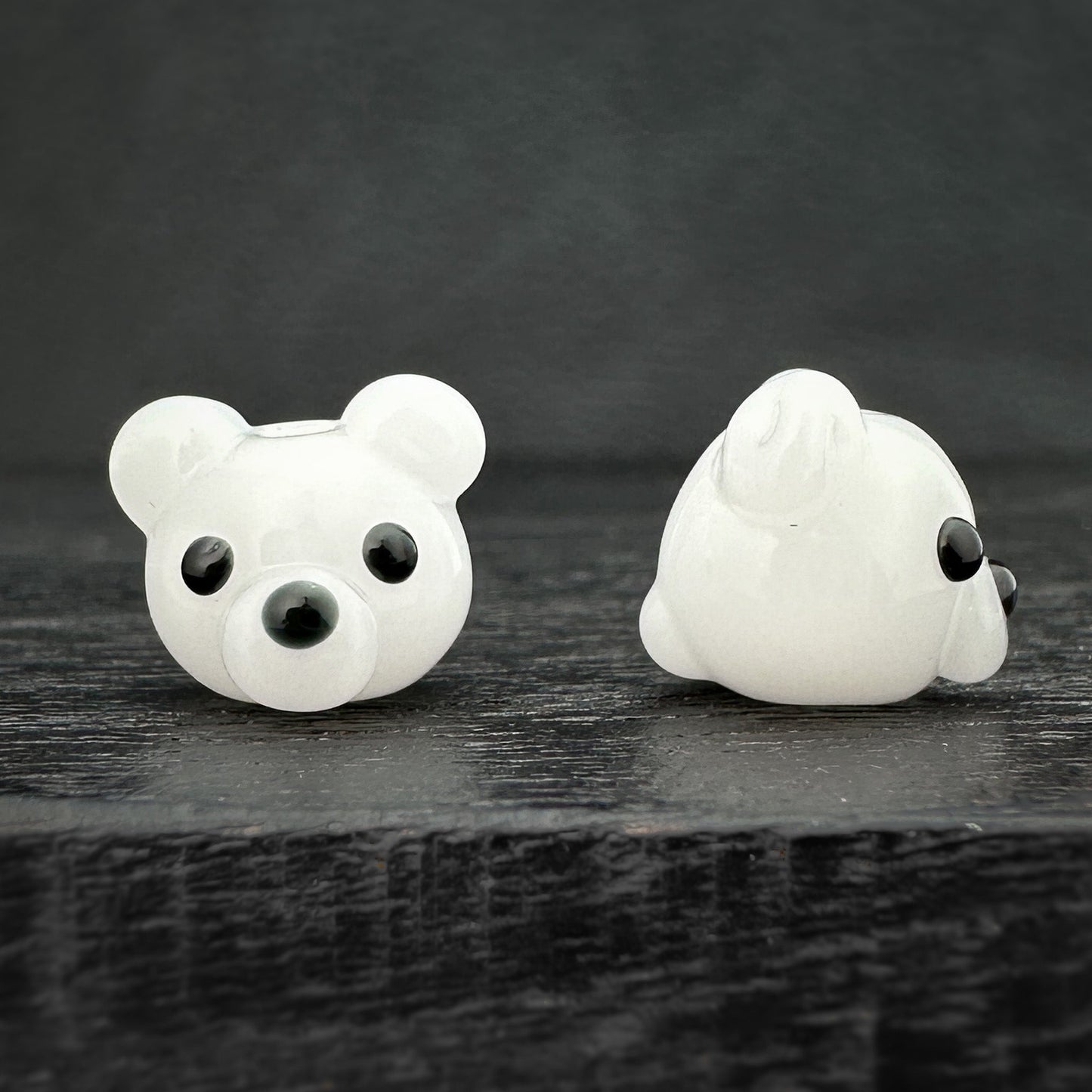 Chibi Handmade Glass Beads - Bear (LB294)