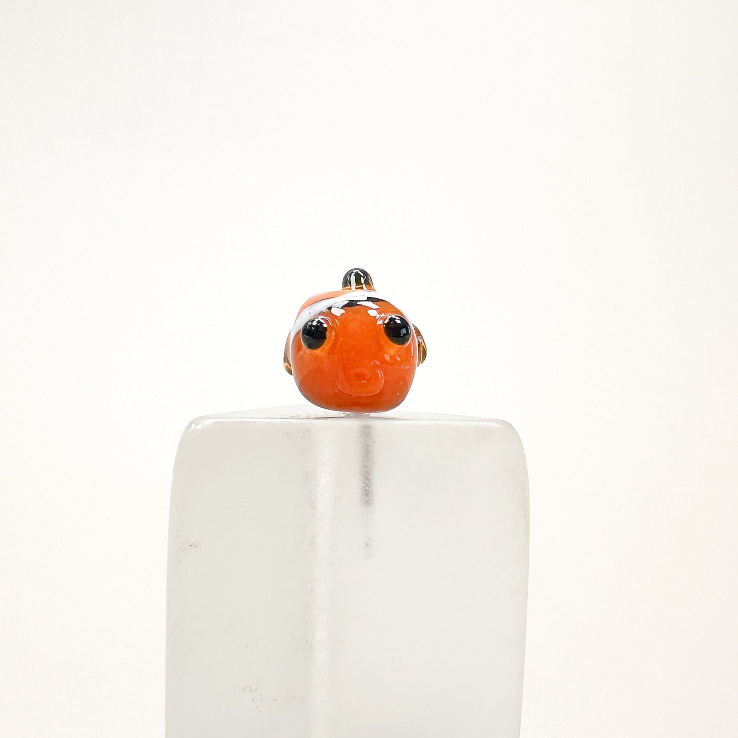 Chibi Handmade Glass Beads - Clownfish-The Bead Gallery Honolulu