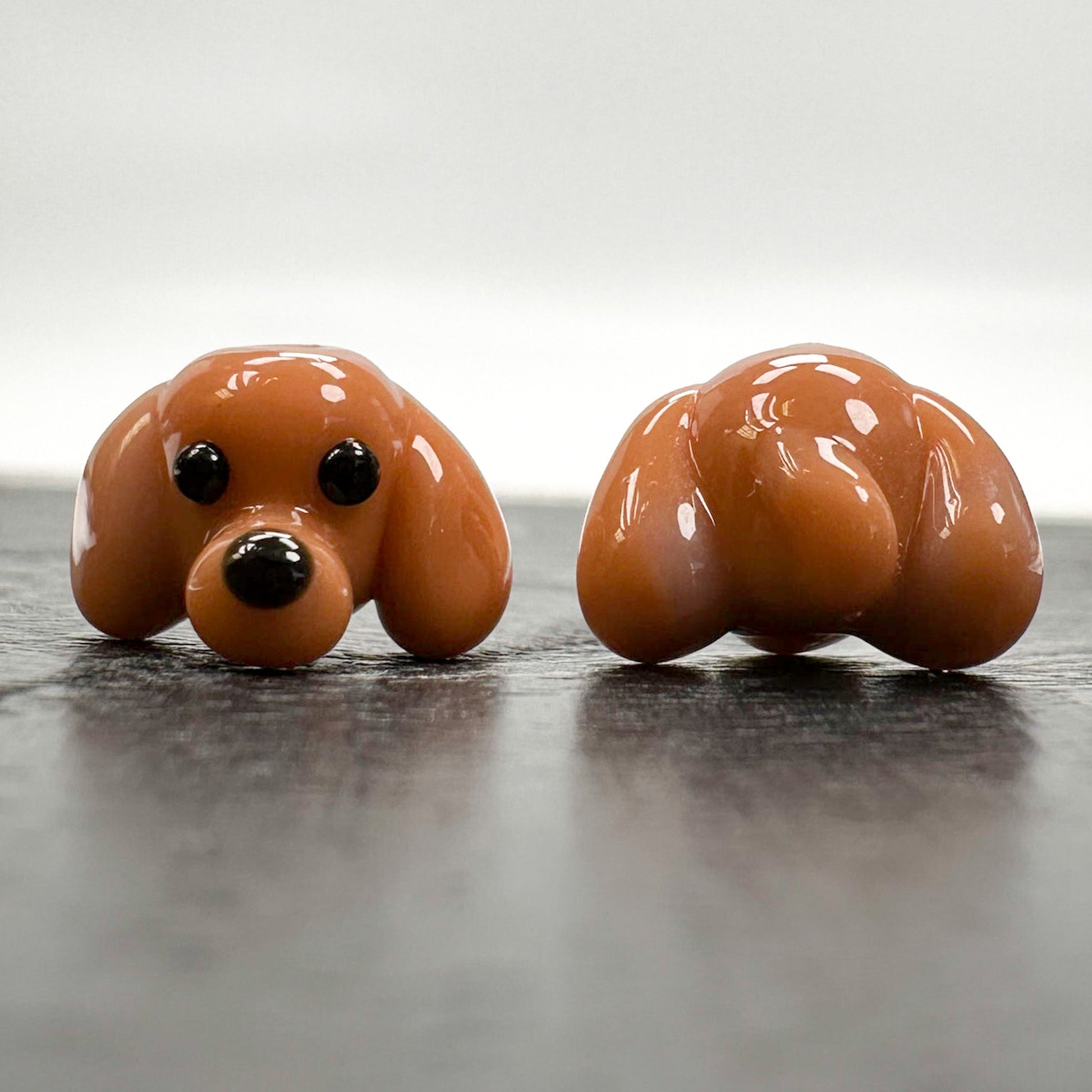 Chibi Beads - Dachshund Red-The Bead Gallery Honolulu