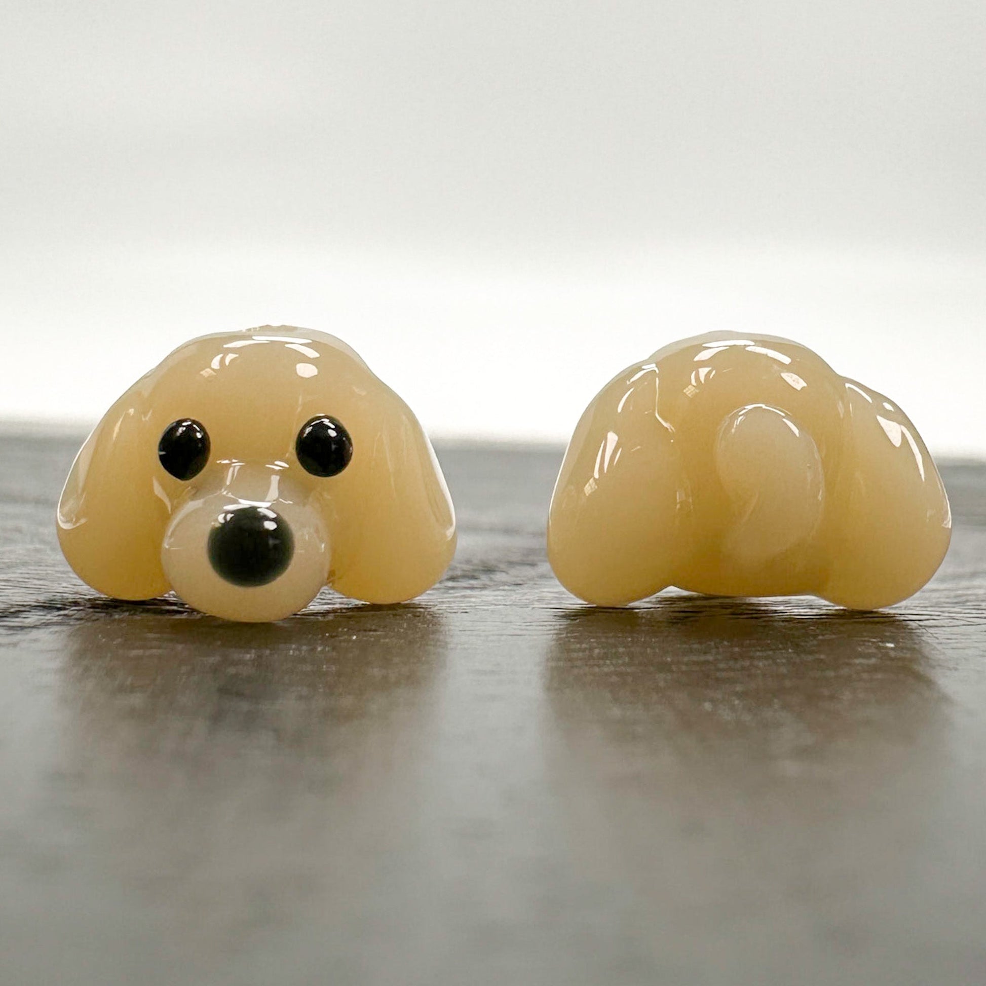 Chibi Beads - Dachshund Beige-The Bead Gallery Honolulu