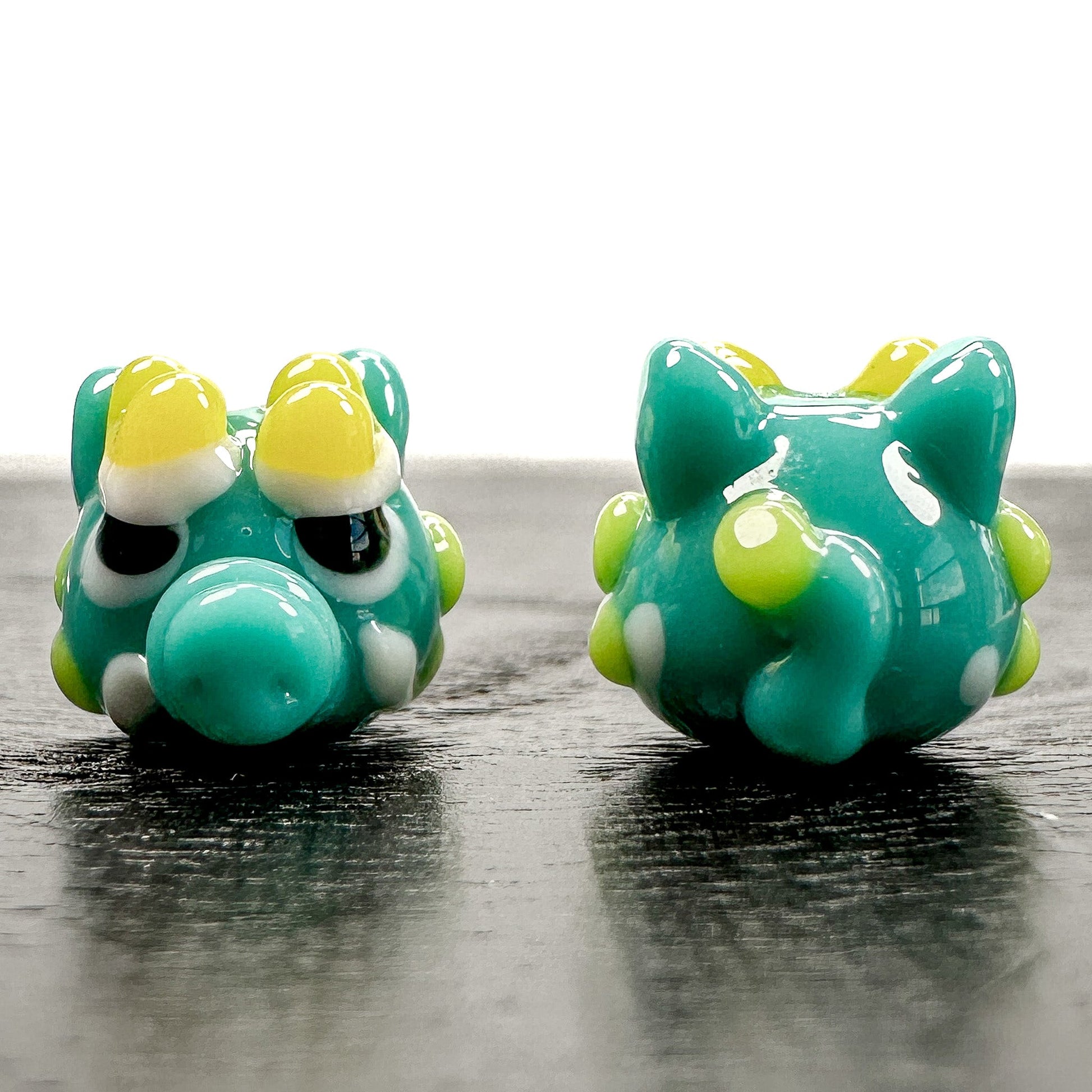 Chibi Handmade Glass Beads - Dragon - 1 pc.-The Bead Gallery Honolulu