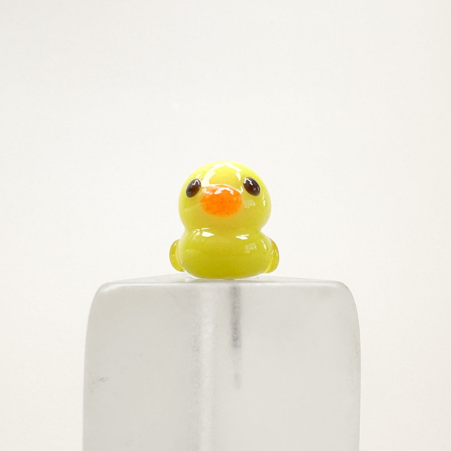 Chibi Handmade Glass Beads - Duck (2 Color Options) - 1 pc.-The Bead Gallery Honolulu