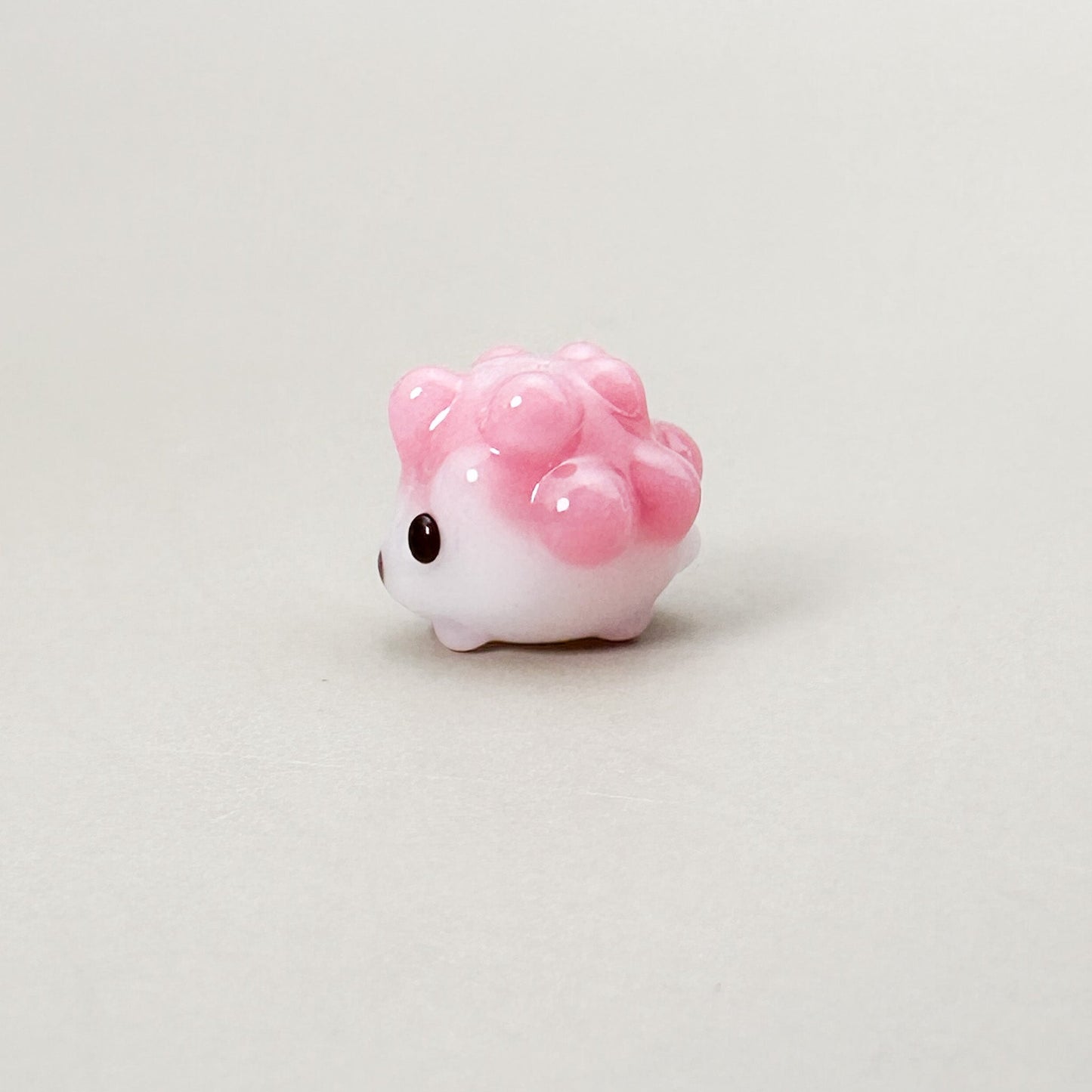 Chibi Handmade Glass Beads - Hedgehog (LB186)-The Bead Gallery Honolulu
