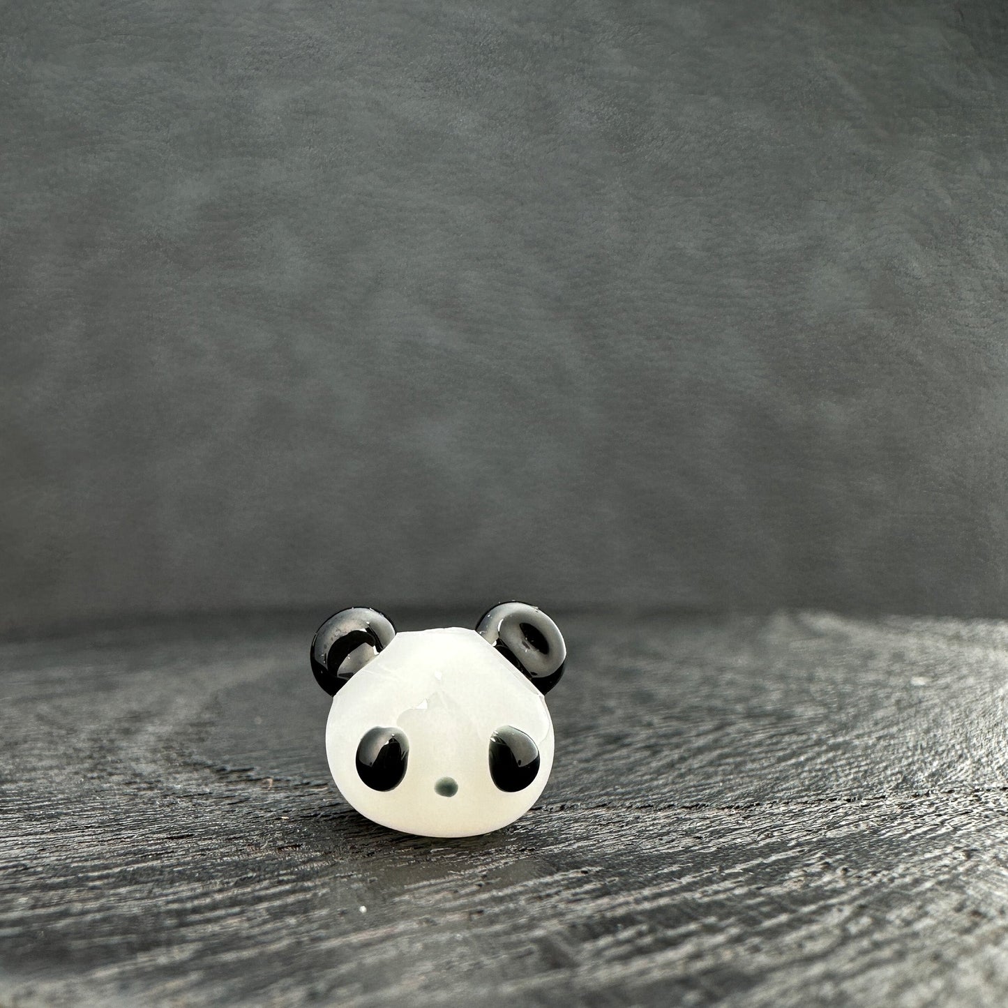Chibi Handmade Glass Beads - Panda (3 Color Options) (LB174)-The Bead Gallery Honolulu