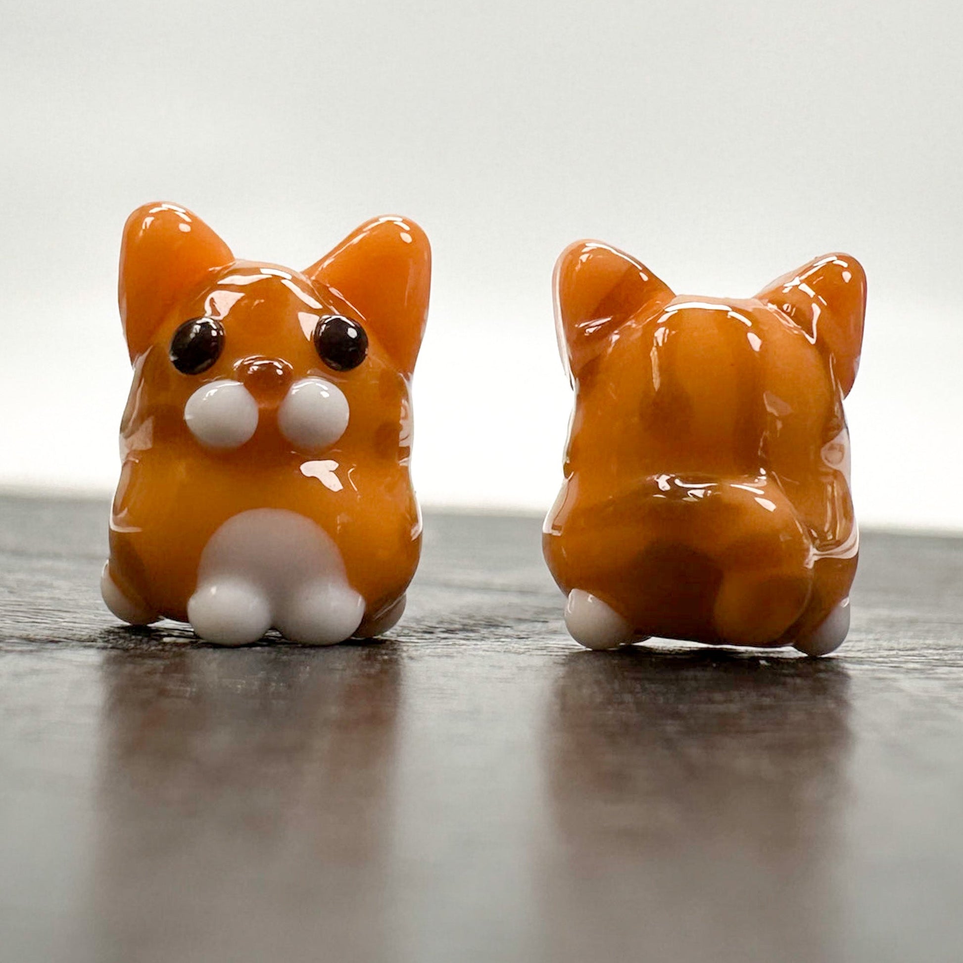 Chibi Beads - Red Tabby Cat Body-The Bead Gallery Honolulu