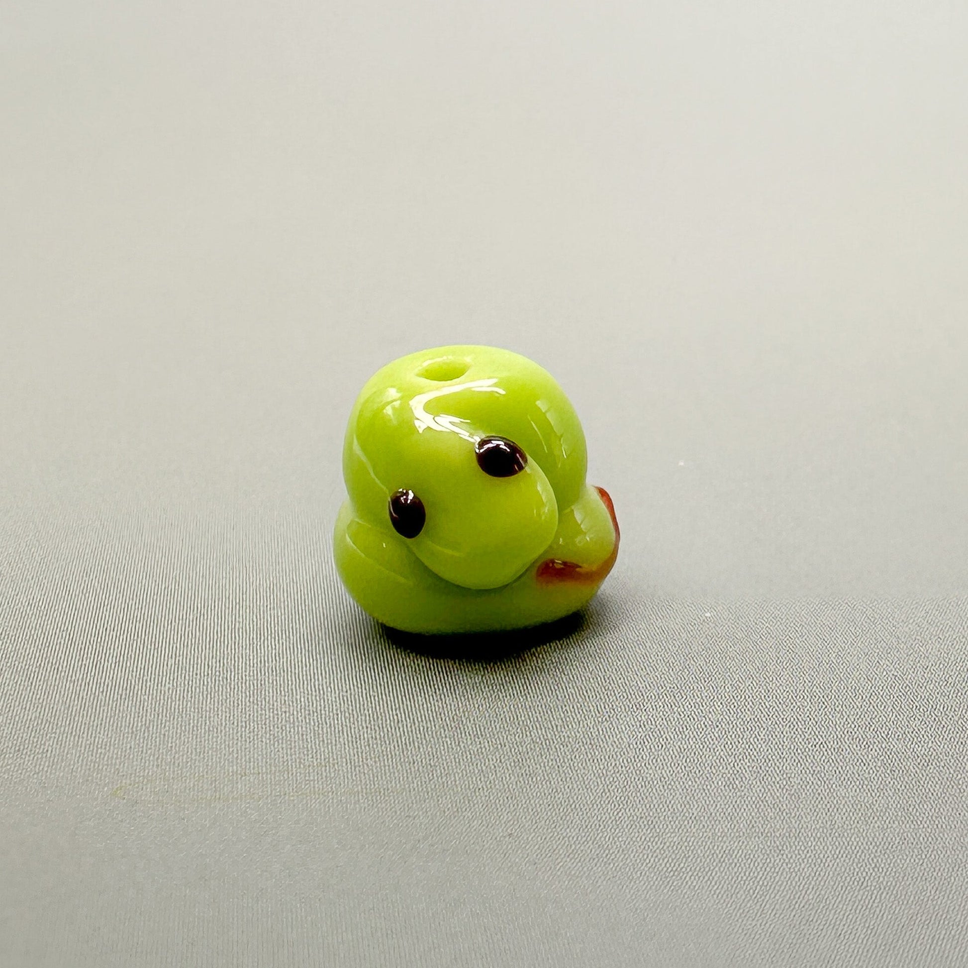 Chibi Handmade Glass Beads - Snake (2 Color Options)-The Bead Gallery Honolulu