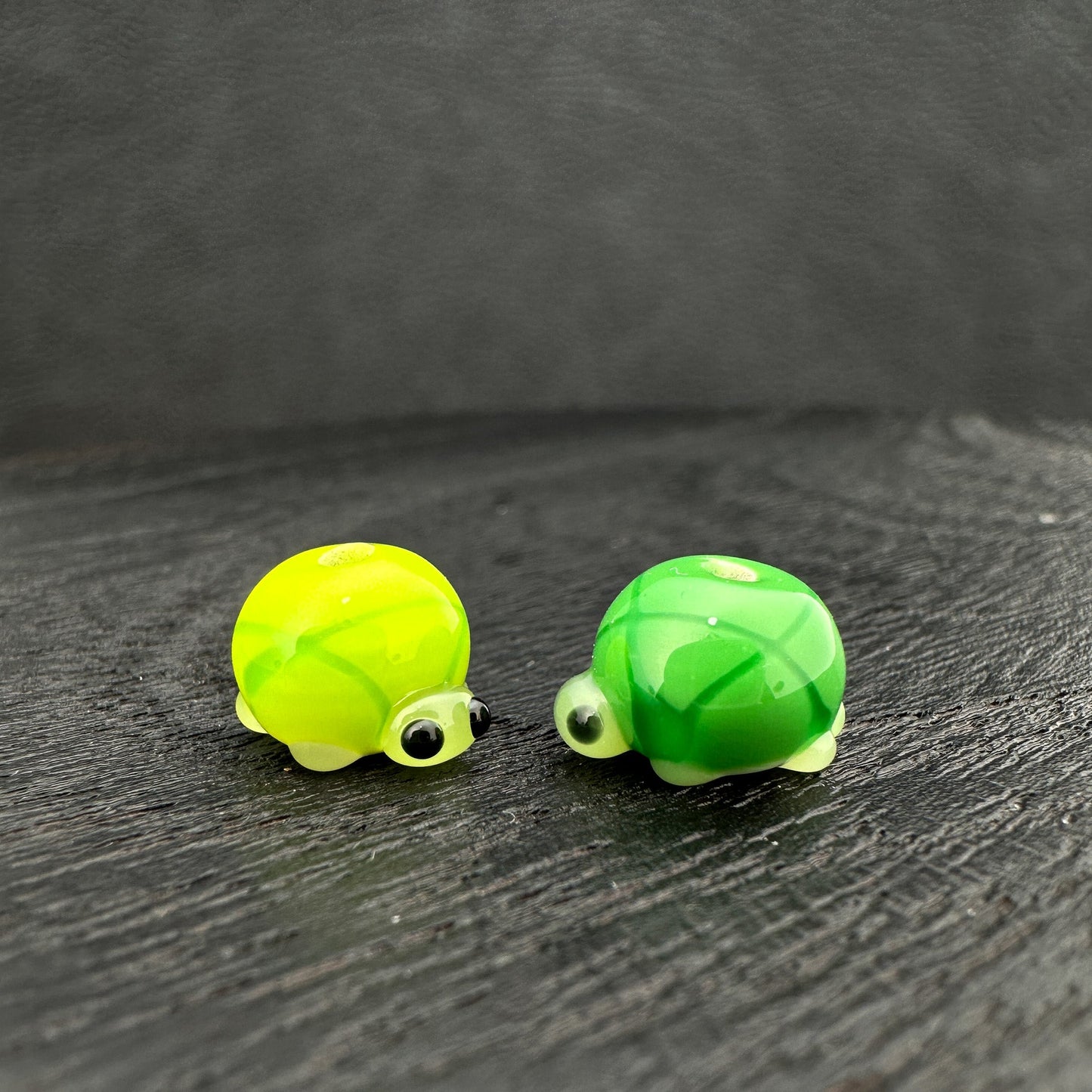 Chibi Handmade Glass Beads - Turtle (3 Colors) (LB179)