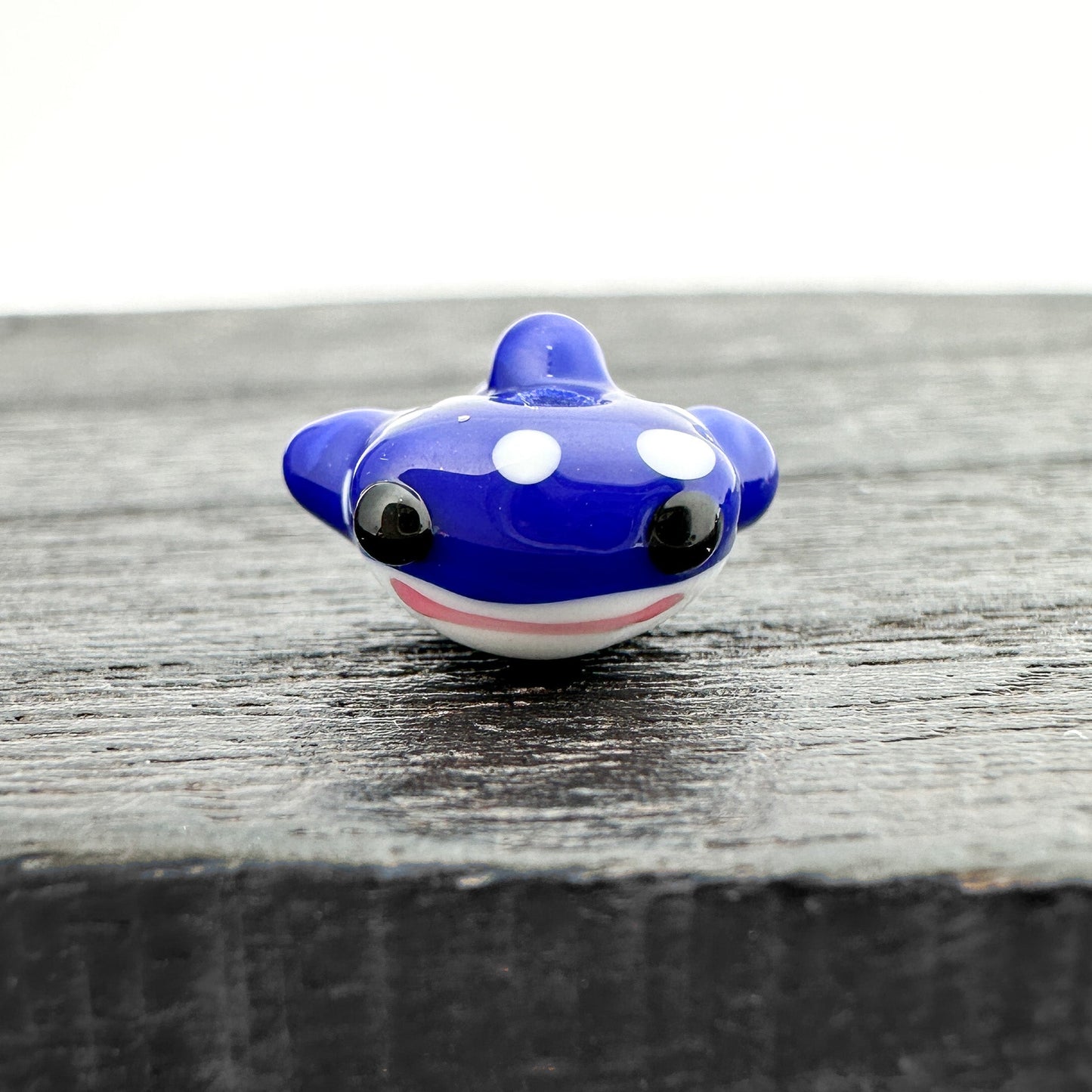 Chibi Handmade Glass Beads - Whale Shark (LB289)