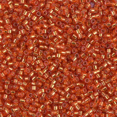 Clementine Seed Bead - Miyuki Delica 11/0 (Duracoat)