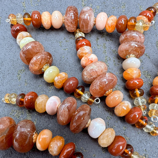 Cornucopia Gemstone Bead Mix - 16 pcs.-The Bead Gallery Honolulu