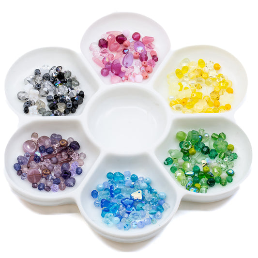 Cupcake Mix - Glass Bead & Swarovski Crystals (5 Color Options)-The Bead Gallery Honolulu