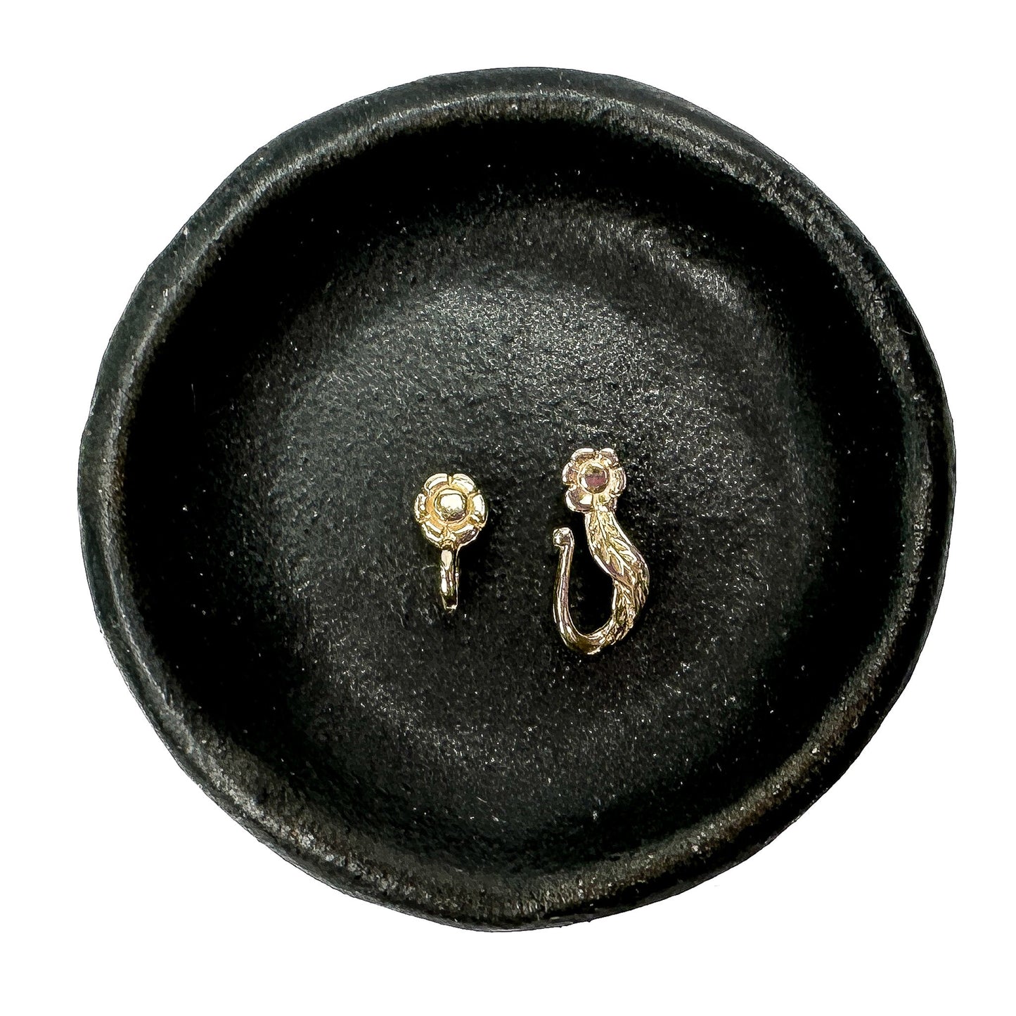 Daisy Hook & Eye Clasp (G1-27) - vermeil-The Bead Gallery Honolulu