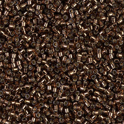 Espresso Sparkle Seed Bead - Miyuki 11/0 Delica