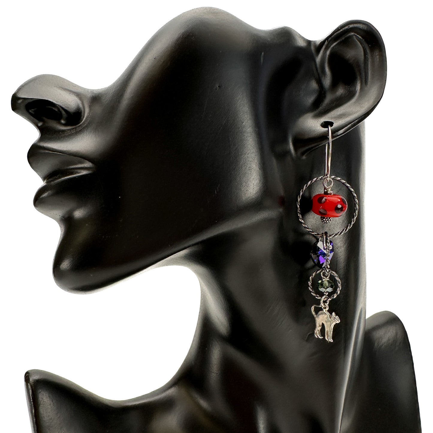 Even MORE Halloween Earrings - 1 pair (J283)-The Bead Gallery Honolulu