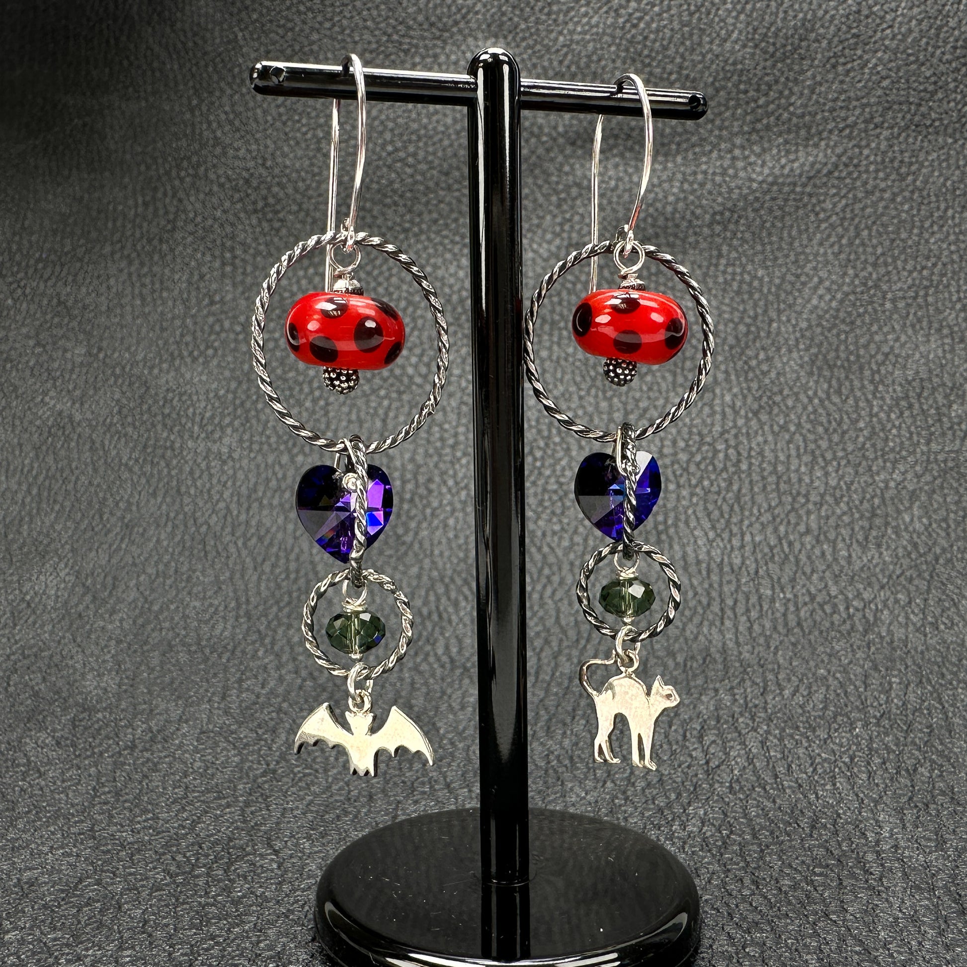 Even MORE Halloween Earrings - 1 pair (J283)-The Bead Gallery Honolulu