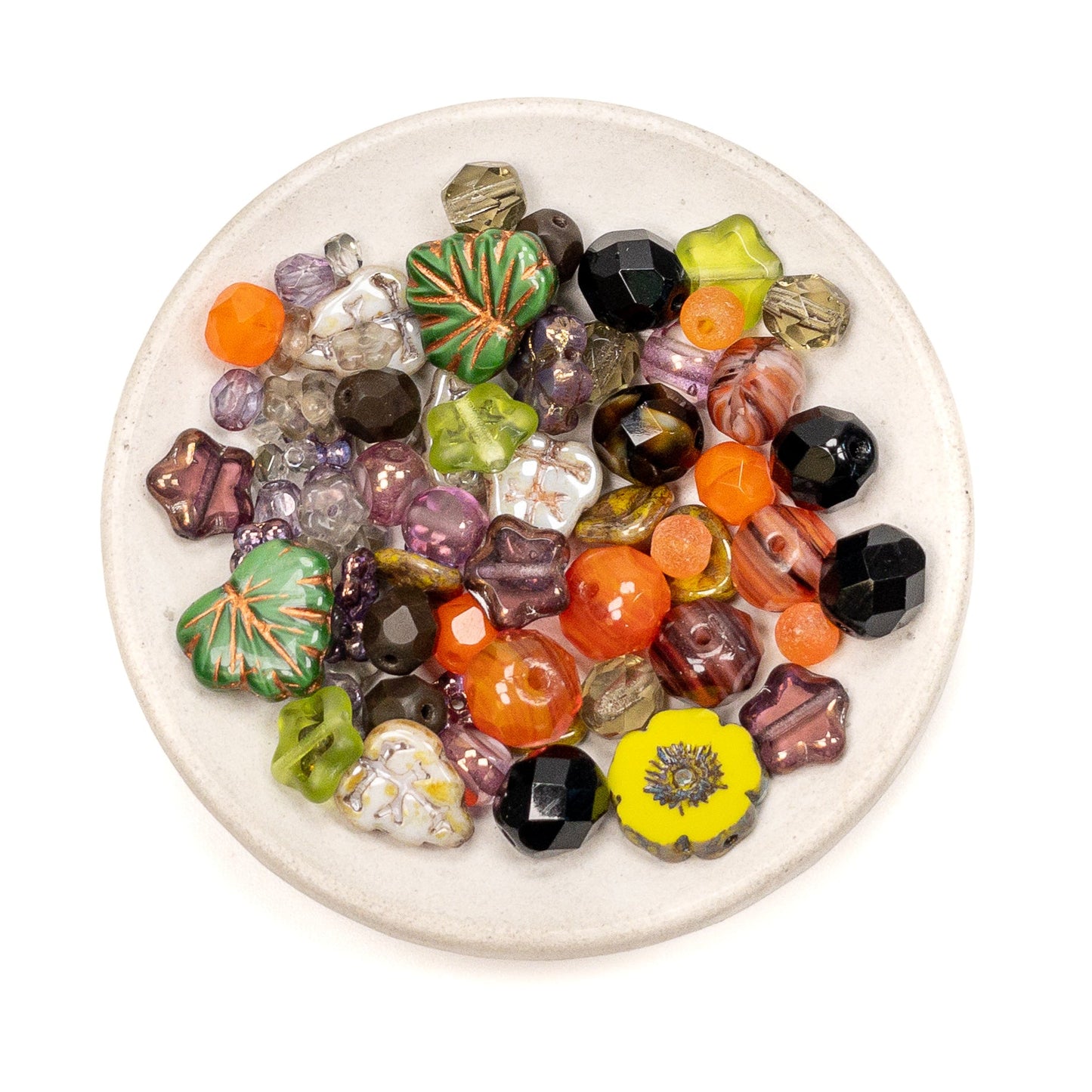 Fall Festival Czech Glass Mega-Mix! - 80+ pcs.