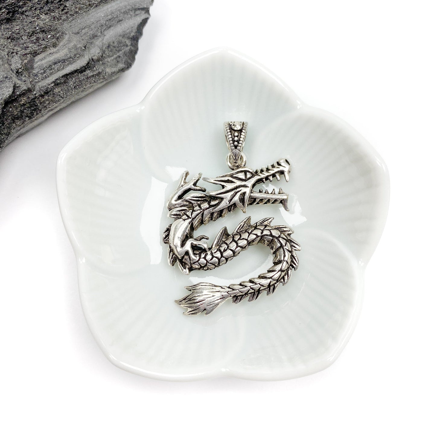 Fierce Dragon - 1 pc. (Sterling Silver)