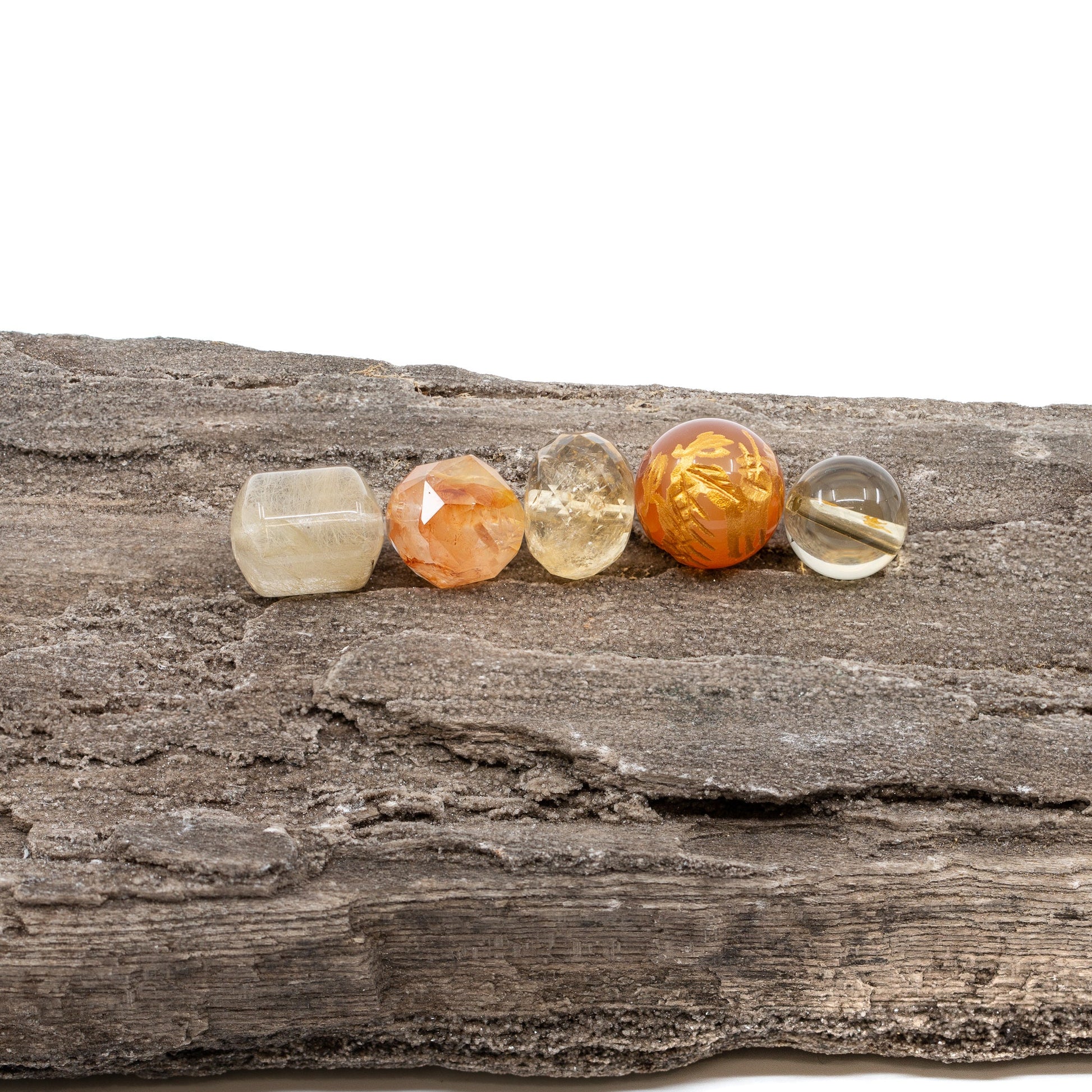 Focal Gemstone Bead Sets - 5 pcs.