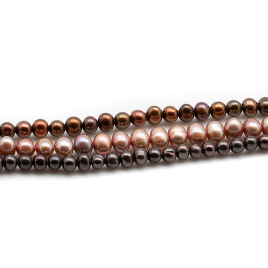 Freshwater Pearl 3-Strand Set (F)