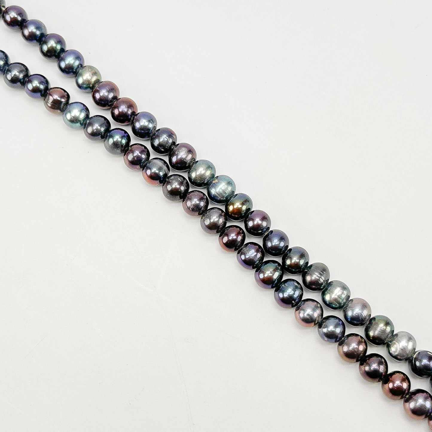 Freshwater Pearl 7.5-8mm Peacock Potato Bead - 7.25" Strand (GEM2202)