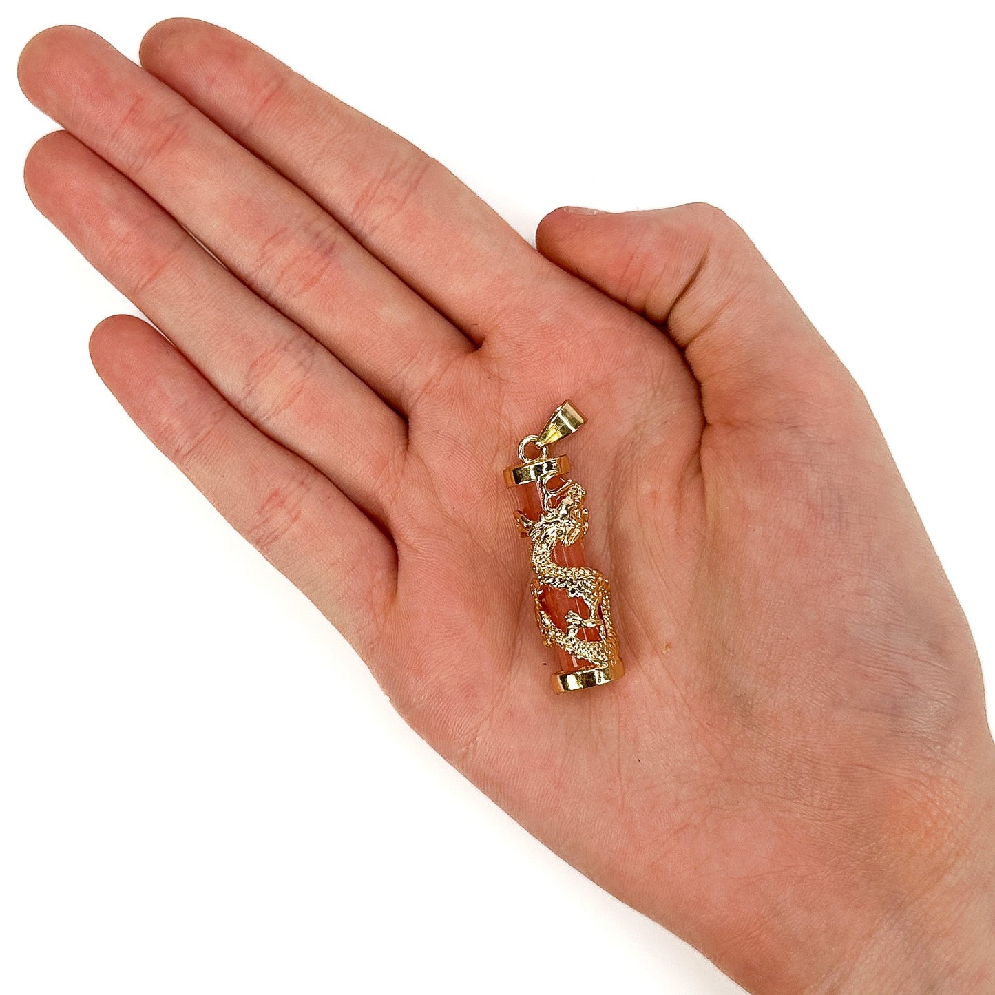 Glowing Dragon Pendants (5 Color Options) - 1 pc. (Z1000)-The Bead Gallery Honolulu