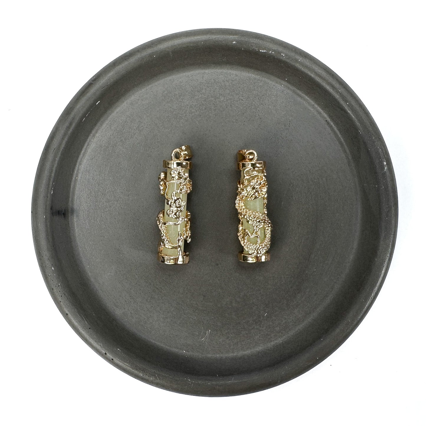 Glowing Dragon Pendants (5 Color Options) - 1 pc. (Z1000)-The Bead Gallery Honolulu