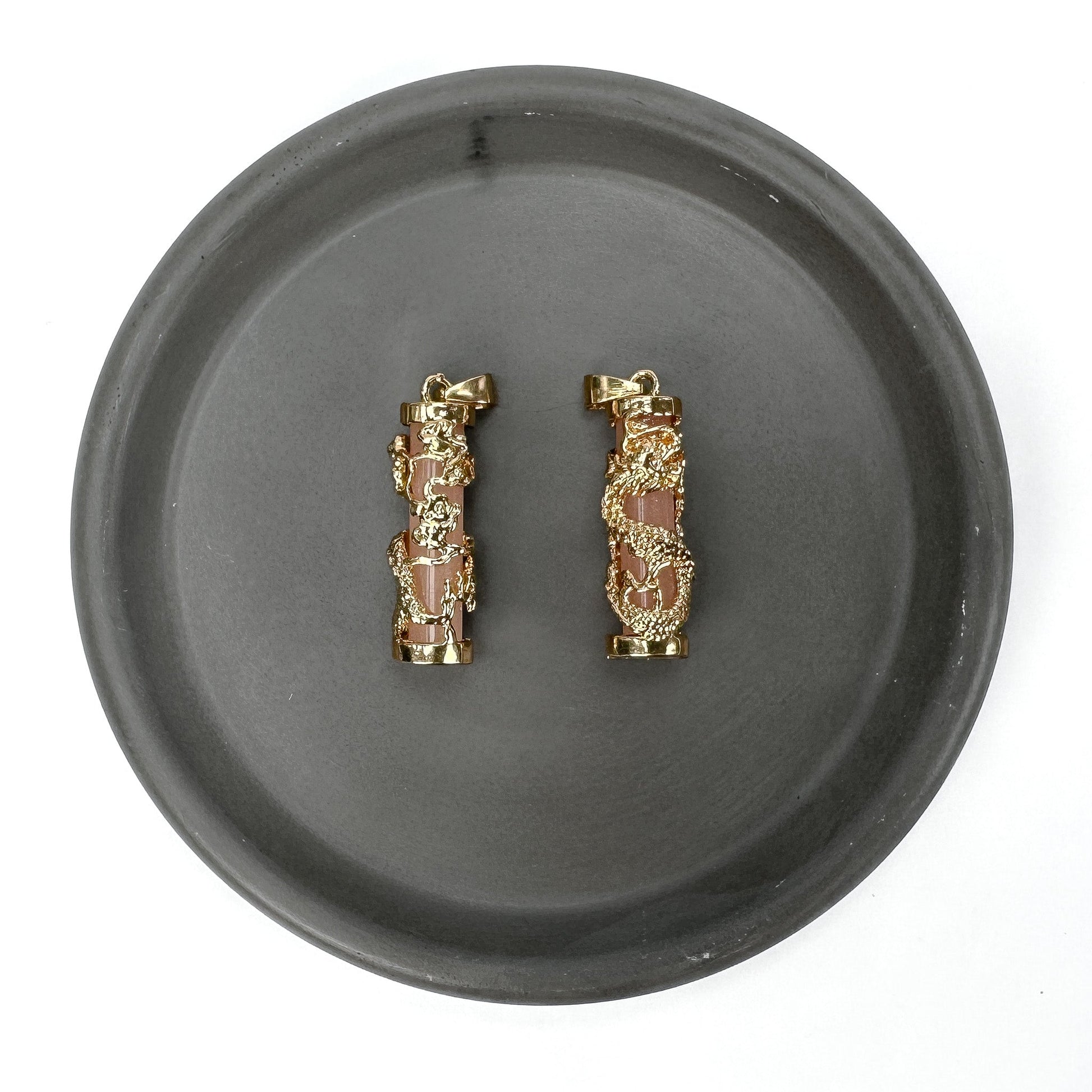 Glowing Dragon Pendants (5 Color Options) - 1 pc. (Z1000)-The Bead Gallery Honolulu