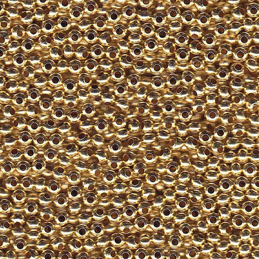 Gold Plated Brass Seed Bead - 6/0 Metal (SB93)-The Bead Gallery Honolulu