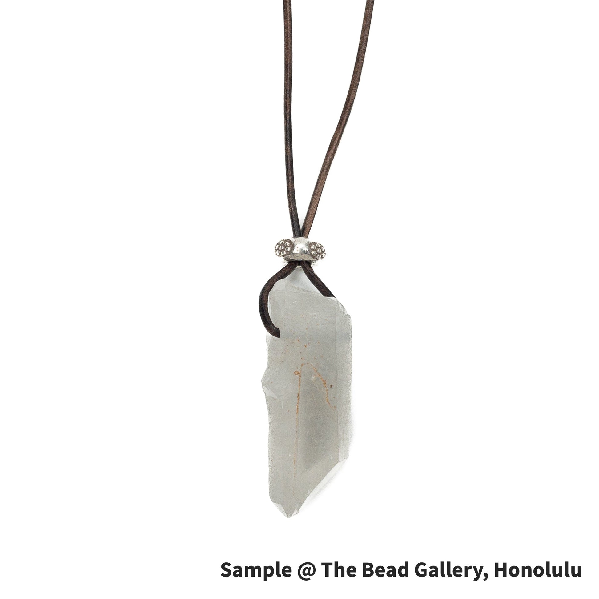 Green Chlorite/Phantom Quartz Raw Point (2 Options Available) - 1 pc.