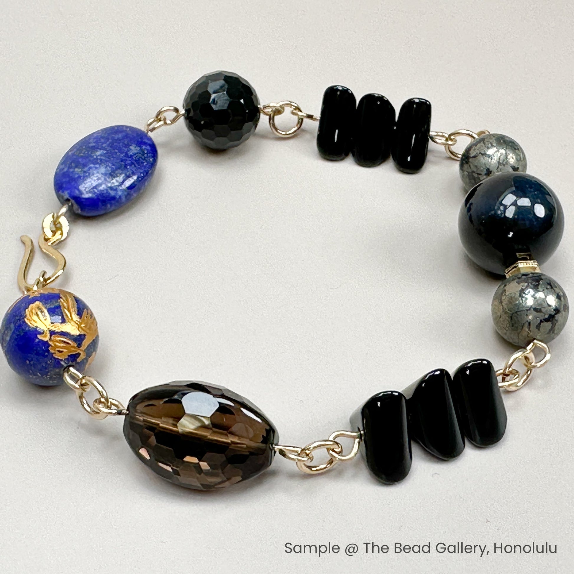 Ground and Protect Gemstone Bead Mix - 13 pcs. (KT525)-The Bead Gallery Honolulu