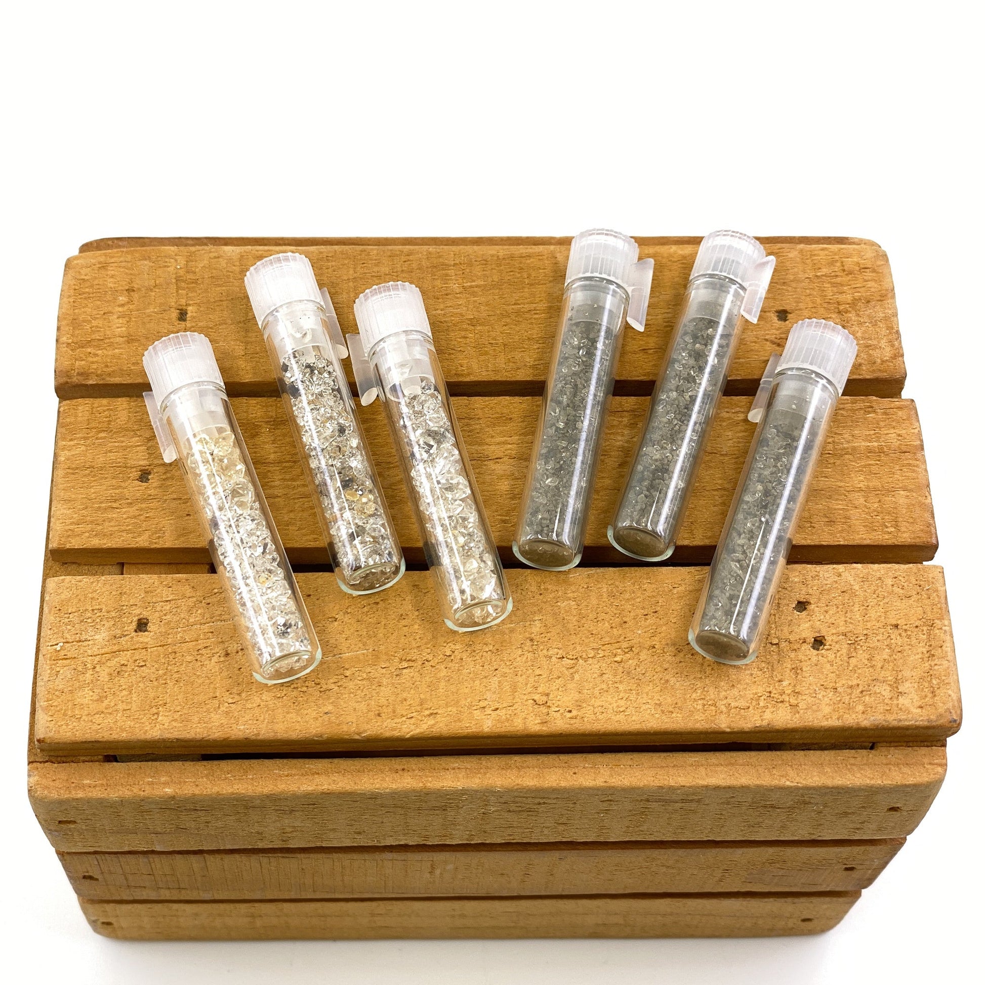 Herkimer Diamond Specimen In Vial - 1 pc.