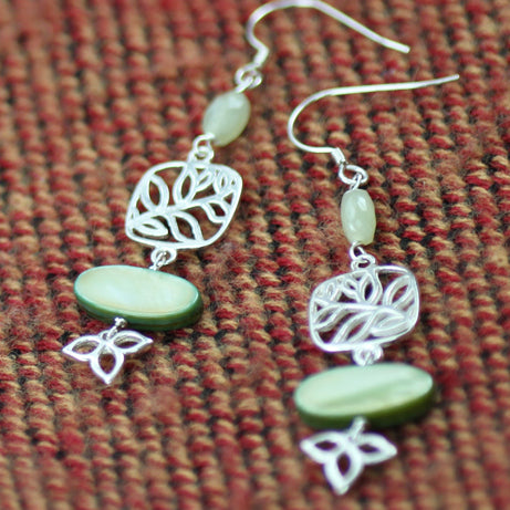 Holly Leaf Link (Sterling Silver) - 1 pc.