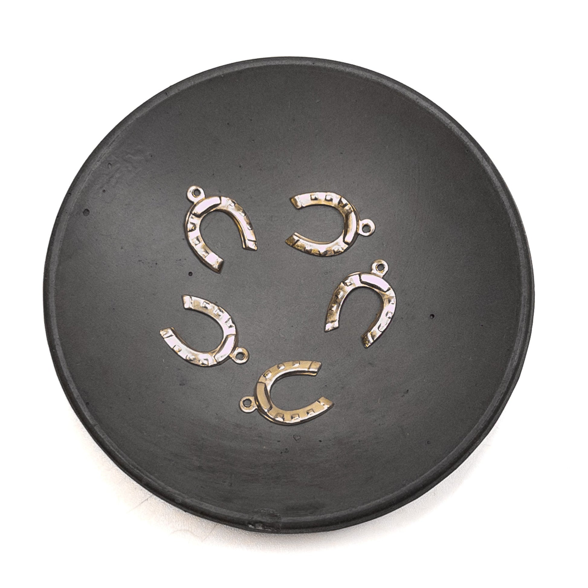 Horseshoe Charm (Gold Filled) - 1 pc. (M1761)-The Bead Gallery Honolulu