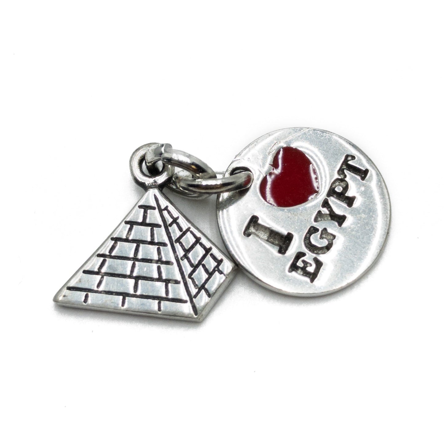 I Love Egypt Travel Charm - 1 pc. (M2055)