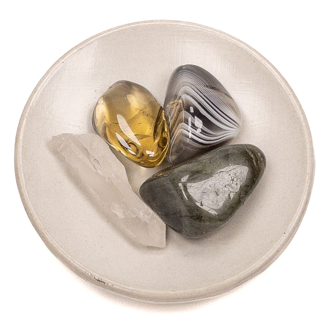 Joy's Tumbled Stone Mix for the New Year (Balancing Tiger) - 4 pcs.