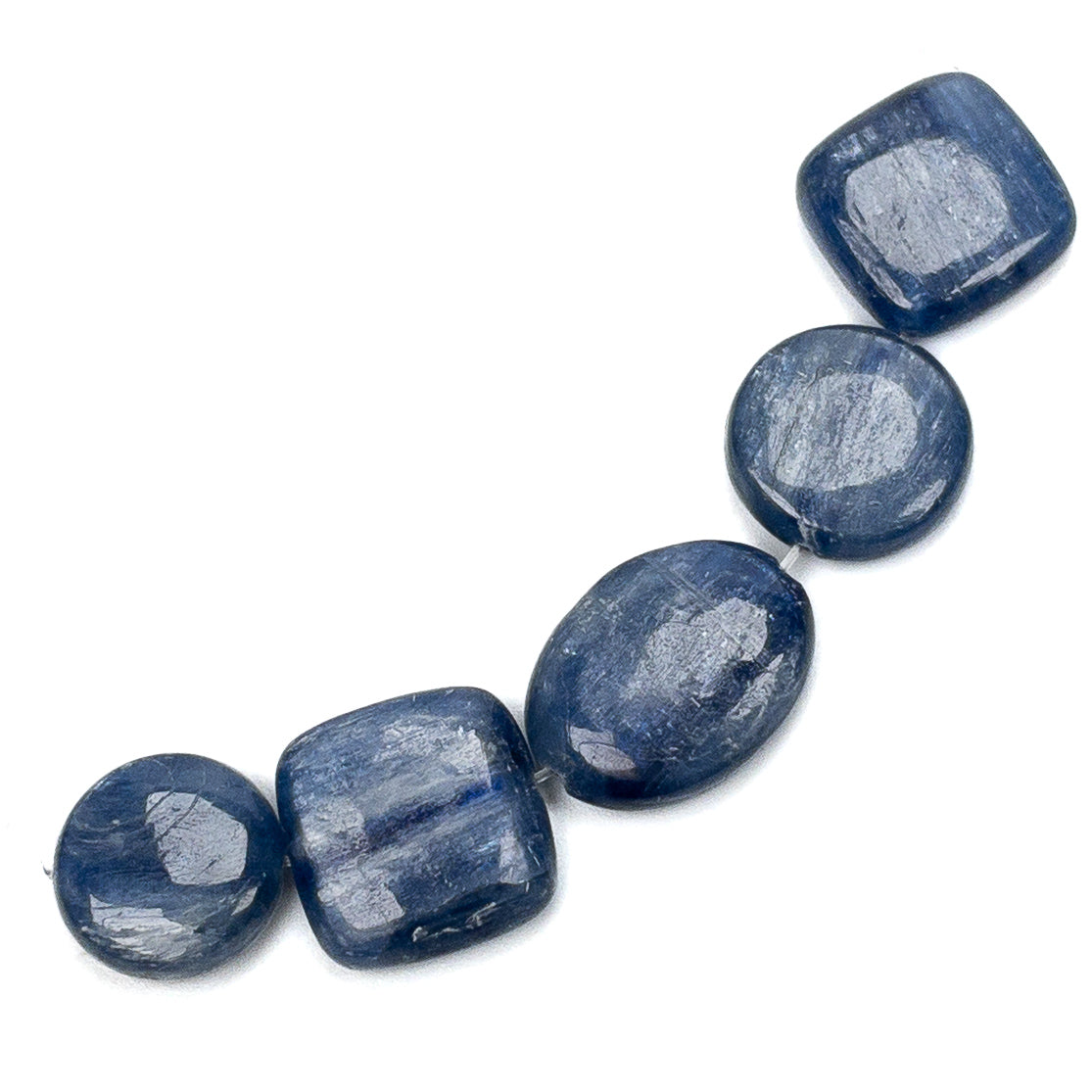 Kyanite Flat Fun Focals Mix - 5 pcs.