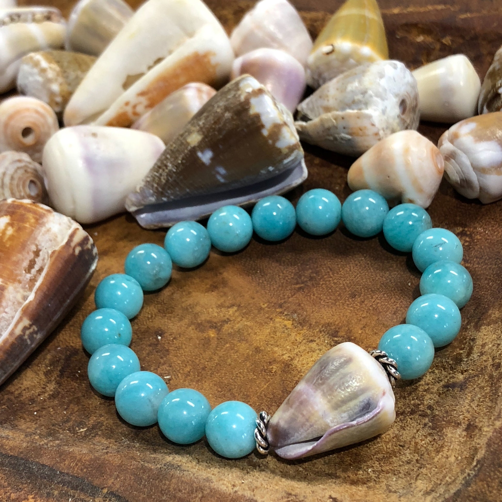 Large Drilled Hawaiian Cone Shell - 1 pc.