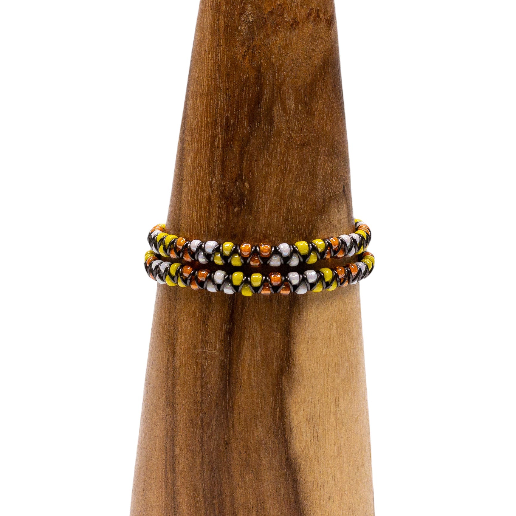 LIMITED EDITION Hula Hoop Double Wrap Bracelet Kit - Candy Corn!