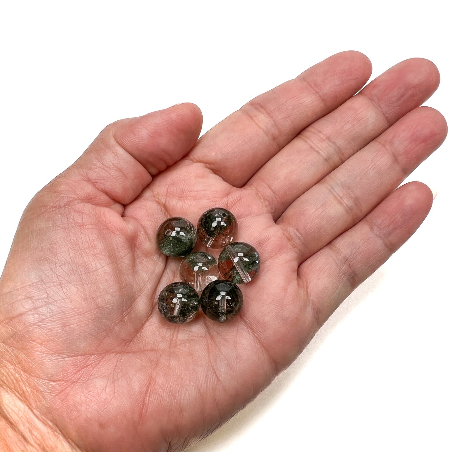 Lodalite Bead - 12mm Smooth Round