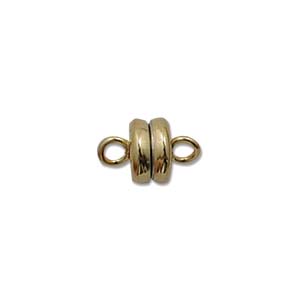 6mm Magnetic Clasp (2 Colors) - 4 pcs.-The Bead Gallery Honolulu